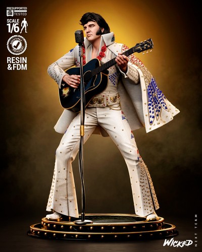 Elvis presley unpainted model - elvis,