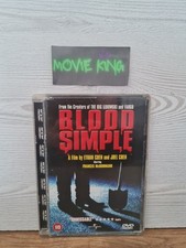 Blood Simple [ORIGINAL] (DVD, 1983) Coen Brothers Debut [Region 2] [UK] Cert 18