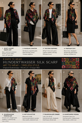 Original hundertwasser silk - original,