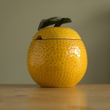 Vintage Orange shape ceramic