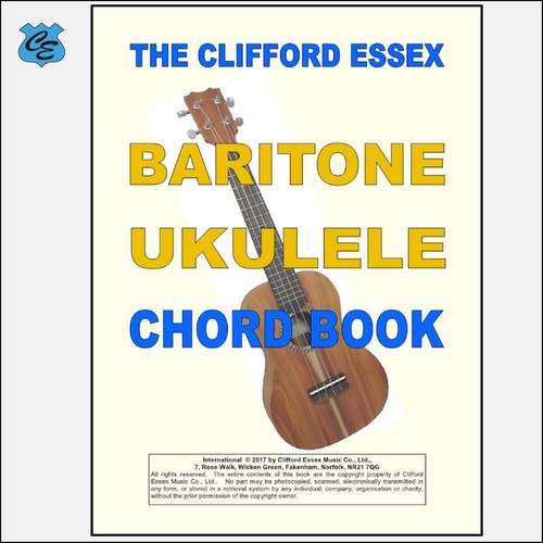 Baritone ukulele chord book - chord,