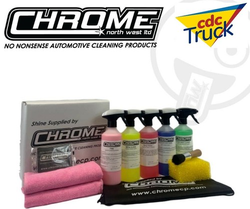 Chrome pink interior kit - pink,