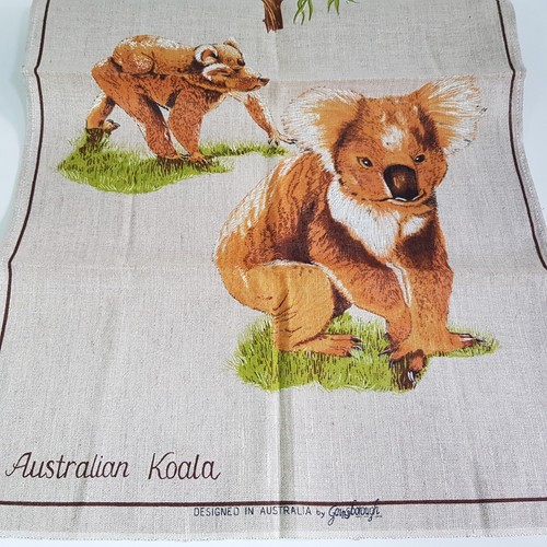 Australian koala bear linen - australian,