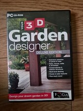 Your 3D garden designer deluxe edition PC cd rom 2005