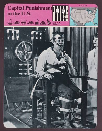 Capital punishment history - capital,