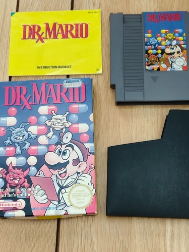 Nintendo nes mario boxed - nes, dr