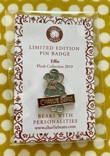 Charlie Bear Pin Badge  -