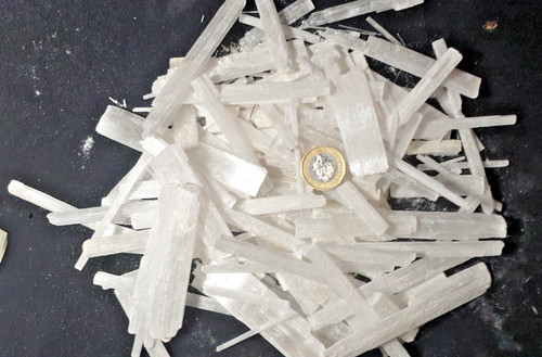 1kg raw selenite crystals - 1kg,