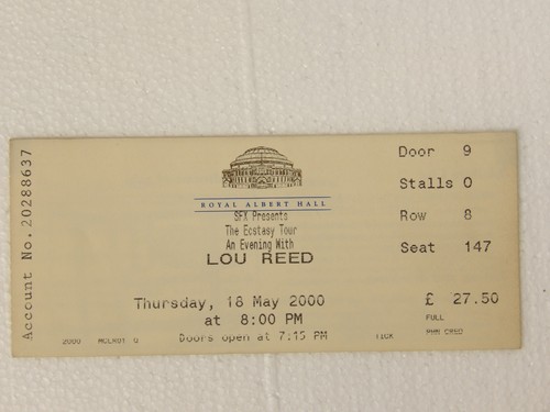 Lou reed royal albert - royal,