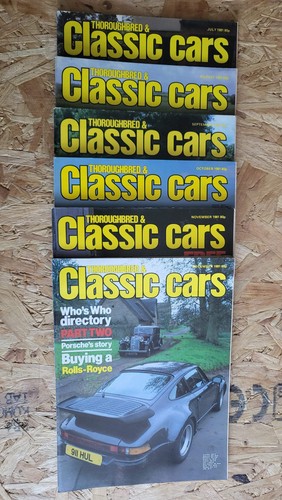 Classic cars magazines 1981 - classic,