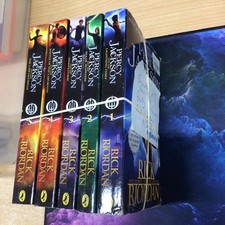 Rick riordan books bundle - riordan, 5
