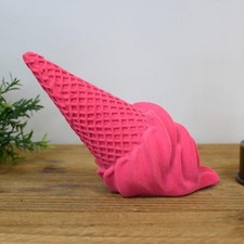 Hot Pink Ornament Ice Cream