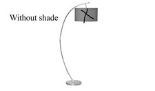 Without shade - Argos Home Clane Arch Floor Lamp