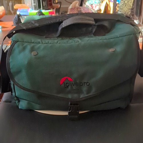 Vintage rare green - green, lowepro