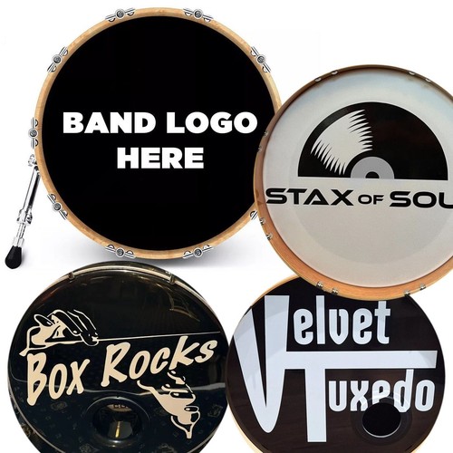 Custom bass drum - drum, head