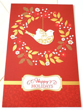 Christmas Card Hallmark Dove