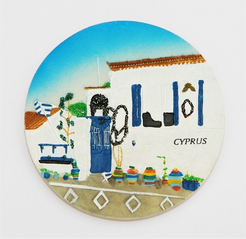 Fridge magnet souvenir - magnet, cyprus