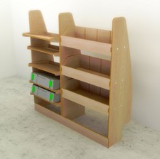 VW Caddy Maxi - Combination Plywood Van Racking, Shelving