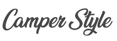 Camper style vinyl sticker - camper,