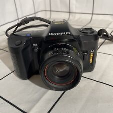 Olympus OM101 Power Focus SLR 35mm Film Camera with 50mm Lens UNTESTED