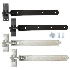 Adjustable gate hinges - hinges, heavy