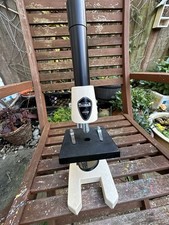 Swift TECNAR M-10T Vintage School Student Microscope (Made in Japan) x40/100/200