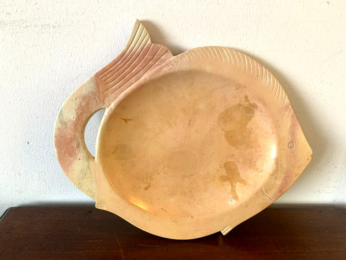 Large heavy vintage - , soapstone