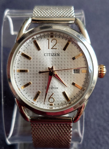 Citizen 36mm silver watch eco - watch,