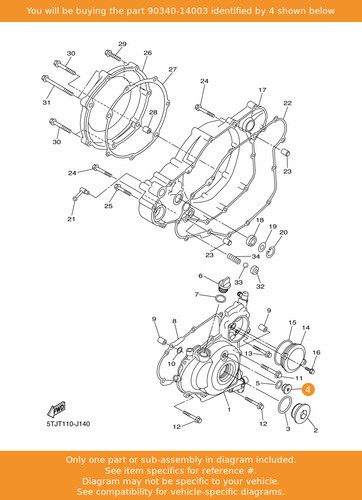 Yamaha plug straight - plug,, screw