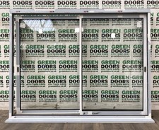 Aluminium white sliding - white, doors