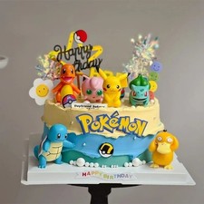 13 PCS/Set Pokemon Cake