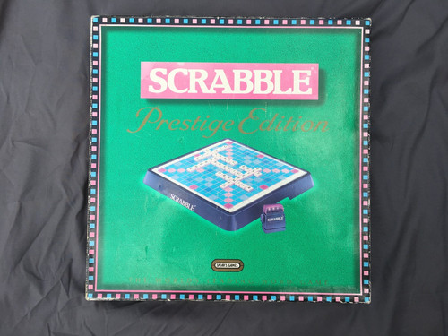 Scrabble prestige edition with - scrabble,