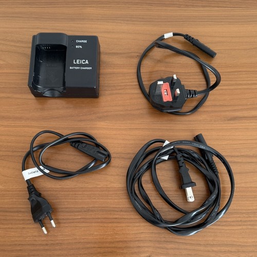 Genuine leica battery charger - leica,