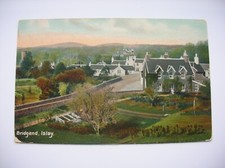Islay Postcard - Bridgend. (1913 - Cameron - Bowmore - posted in Bruichladdich)
