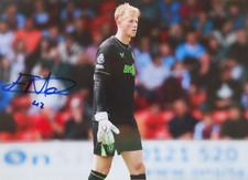 FILIP MARSCHALL ASTON VILLA, AUTOGRAPHED 7 X 5 PHOTOGRAPH.