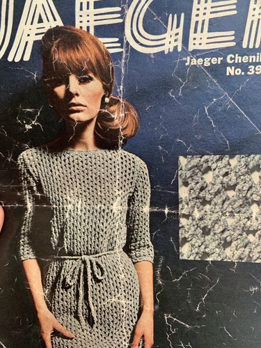 Vtg 60s jaeger chenille - jaeger,