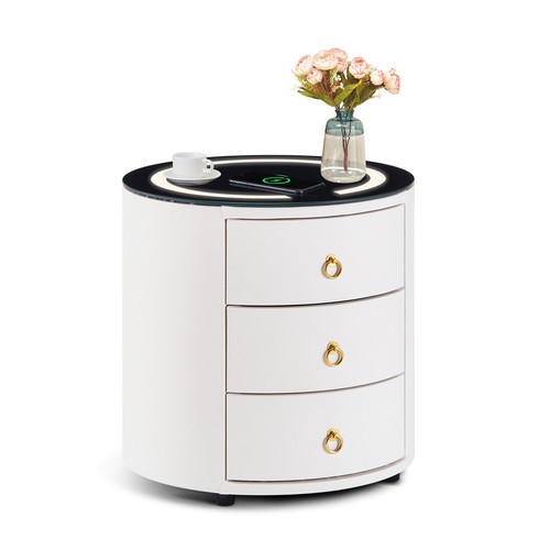 Led bedside tables cabinets - bedside,