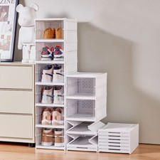 Plastic Stacking Shoe Rack