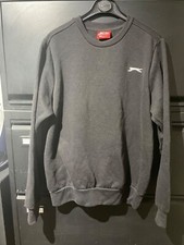 SLAZENGER black sweatshirt size S polycotton