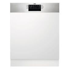 AEG Series 6000 SatelliteClean Semi-Integrated Dishwasher - C-Rated, S FEE64917Z