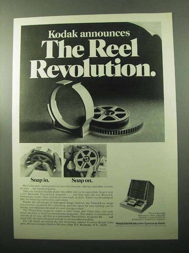 1969 kodak recordak - kodak, microfilm