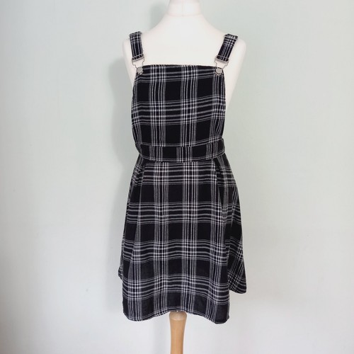 Romwe black white - romwe, tartan