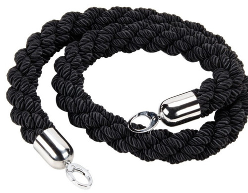 Black stanchion rope - 2,