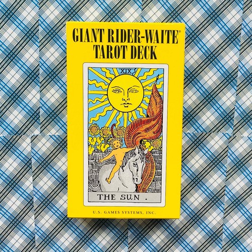 Giant rider waite tarot deck - rider,