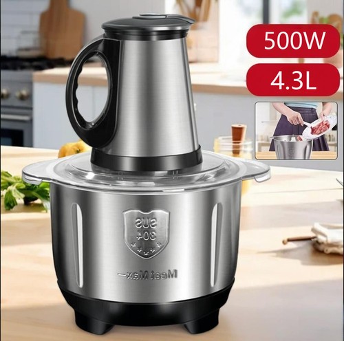 Electric meat grinder mincer - meat,