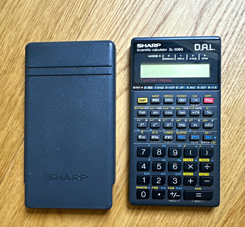Sharp 506g scientific - sharp,