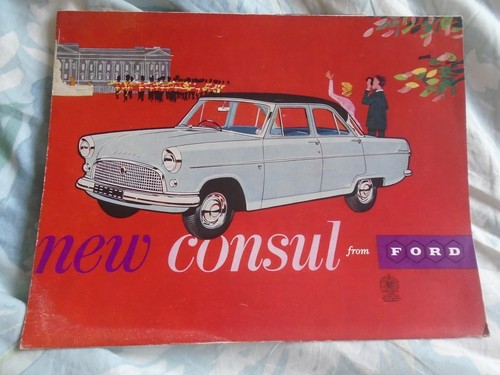 Ford consul brochure - may, 1960