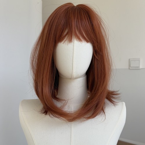 Copper red bob straight - red,