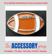New Rugby ball sports pin