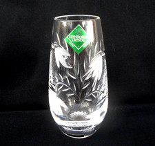 Cut & etched Edinburgh crystal